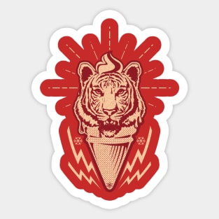 Tiger Cream Sticker